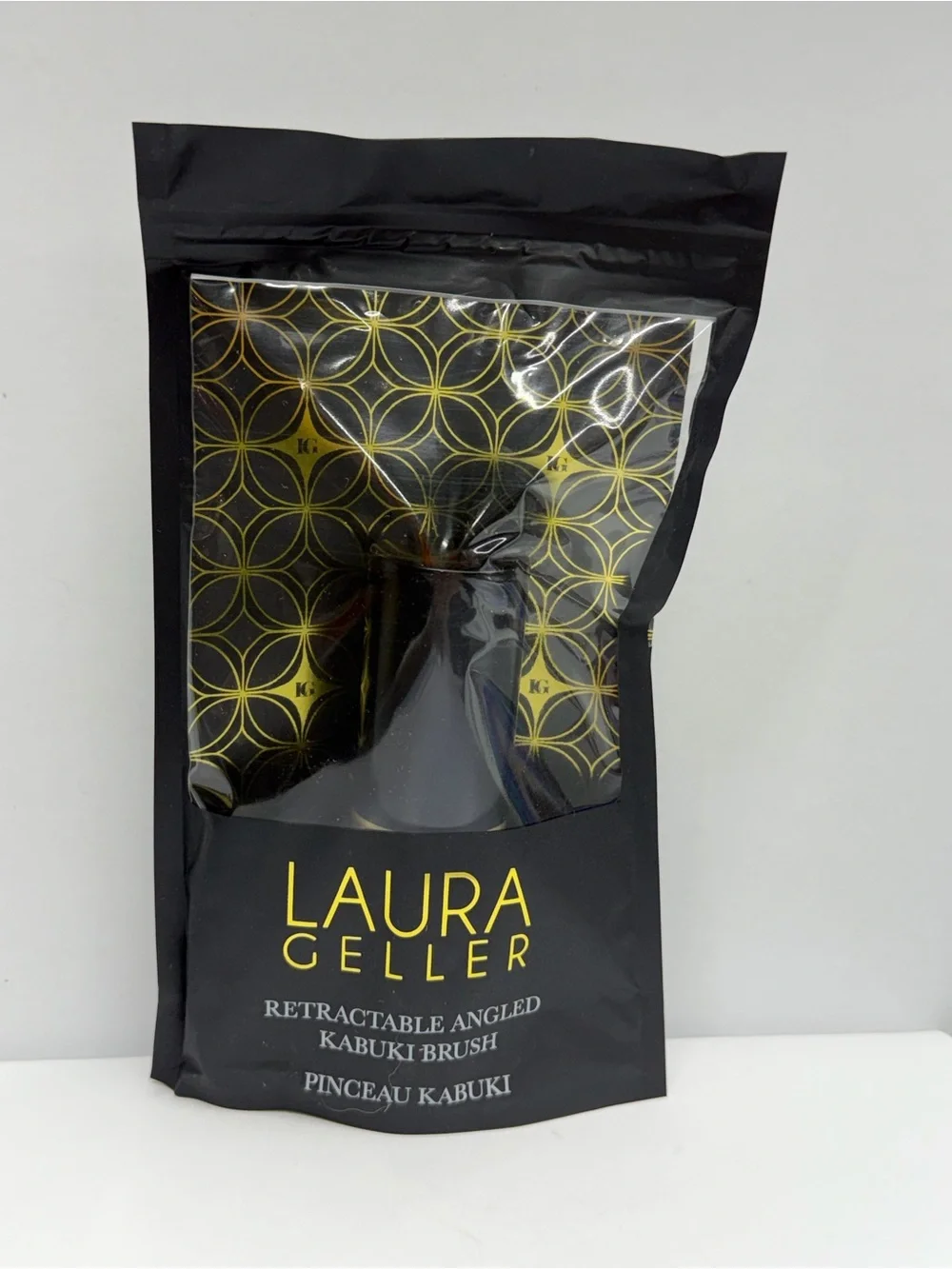 Laura Geller Retractable Angled Kabuki Brush Foundation Blush NEW Sealed